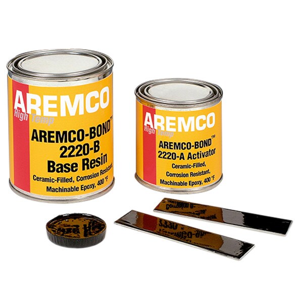 Aremco Bond 2220 For Repairing Deeply Corroded Parts