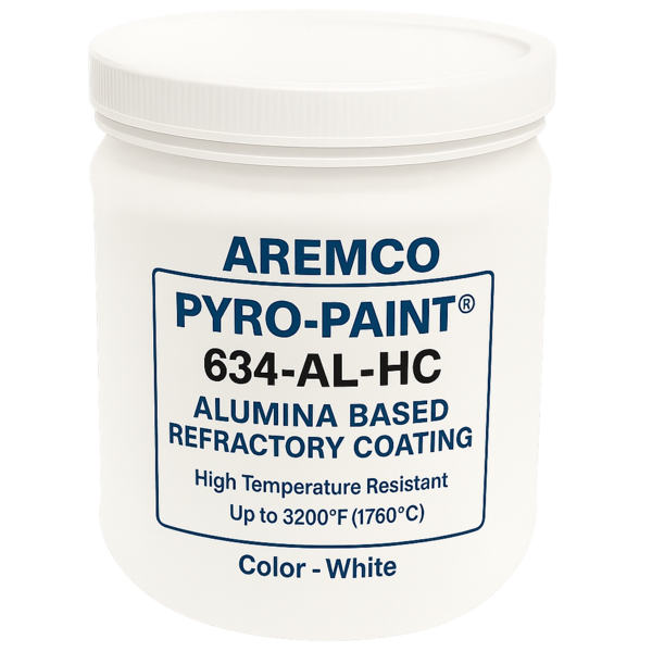 Al Pyro Pyro-Paint 634-AL-HC Alumina Based, Single Part, Refractory Coating